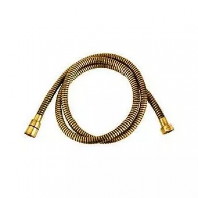 Шланг для душа Timo (SH-100) (1,50-2 м) растягивающийся (золото) 0