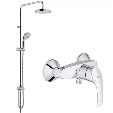 Душевая система Grohe Eurosmart (124410) со смесителем 0