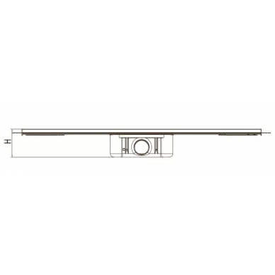 Душевой лоток ACO Showerdrain C 9010.88.23 (408723) 800 мм (сифон 65 мм) 1