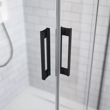 Левая часть душевой кабины Radaway Idea Black (387064-54-01R) (120 см) (R) 7