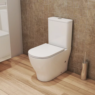 Чаша для напольного унитаза OWL 1975 Tid (OWLT190702) безободковый с сиденьем микролифт 6