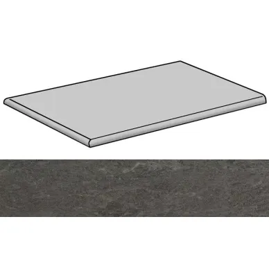Burlington Black Lappato Ang 44.63x89.46 0