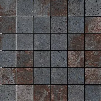1062372 Mosaico Costruire Metallo Nero 30х30 0