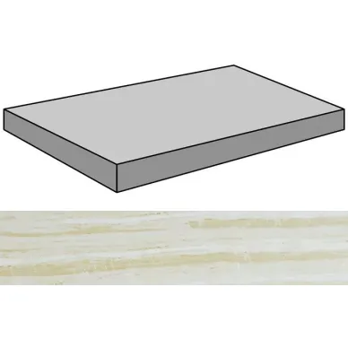 Nanoessence Beige Lappato Gradone Ang 44.63x89.46 0