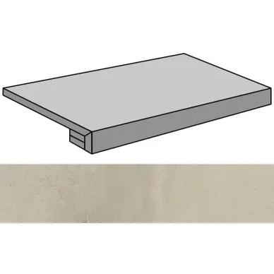 Nanoarea 7.0 Taupe Bagnato Gradone Rec-90 44.63x89.46 0