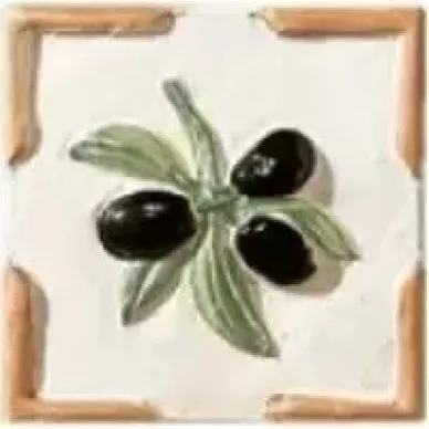 1010432 FORMELLA OLIVE s/1 10x10 0