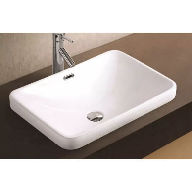 Раковина накладная CeramaLux N (78441) (59.5 см) 0