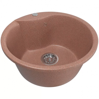 Мойка кухонная Mixline ML-GM12	(525081)	терракот 5