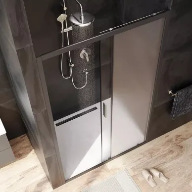 Душевая дверь Am.Pm Gem Solo (W90G-120-1-195BM) 120х195 см, стекло матовое/профиль черный матовый 6