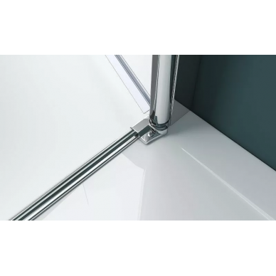 Душевая дверь BelBagno Etna 110 (ETNA-B-11-40+70-C-Cr) профиль хром/стекло прозрачное 10