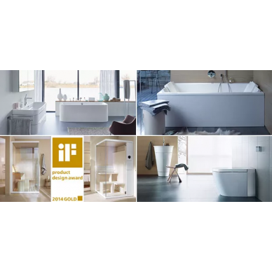 iF design award 2014 достались 4 изделиям Duravit