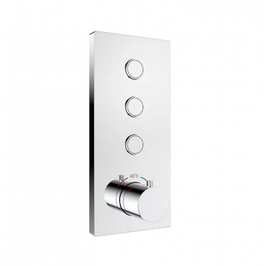 Душевая система Vincea Inspire (VSFW-433TI1RCH) встраиваемая термостатическая, трехрежимная, хром 6