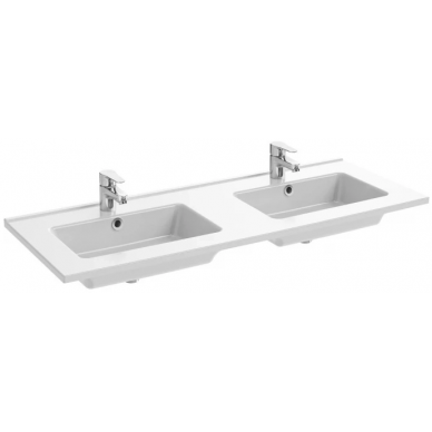 Раковина встраиваемая BelBagno (BB-0672-55-LVB) (55x37 см) двойная 0