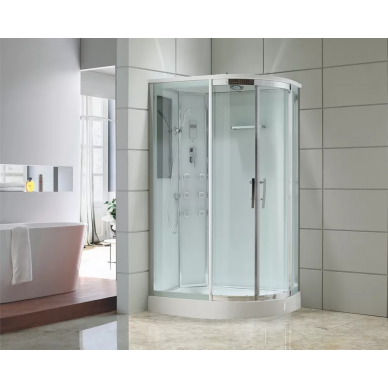 Душевая кабина Black & White Galaxy G5505 L (120х80) 5
