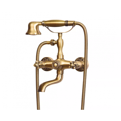 Смеситель для ванны Bronze de Luxe Florence (10319) короткий излив 0