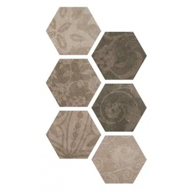 HEXAGON PATCHWORK Cold 25*22 0