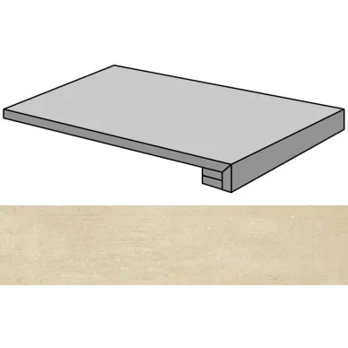 Beton Beige Lappato Gradone Rec-30 29.75x59.55 0