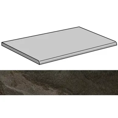 Materia Black Natural Peldano-60 29.75x59.55 0