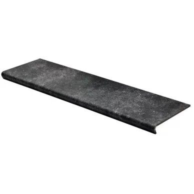 Cтупень фронтальная клеенная BRUNO PERLA/NERO MARMO BLACK FULL LAPPATO 33x120 0