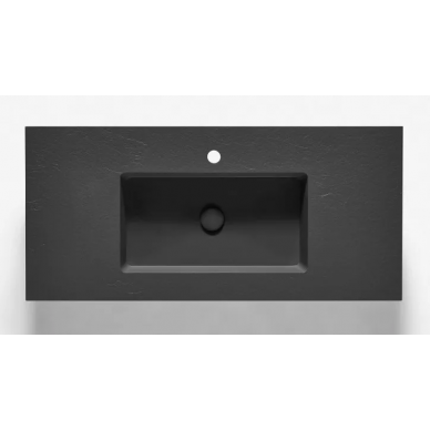 Раковина BelBagno Integra (ENCIMERA.INTEGRA_SF_SLATE_100_NEGRO) (100 см) 4