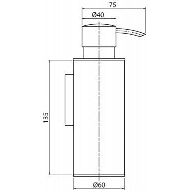 Дозатор для жидкого мыла Langberger Accessories (71369) 1