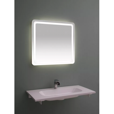 Зеркало De Aqua Смарт (SMR 402 070) с LED подсветкой 70х75x3 см 6