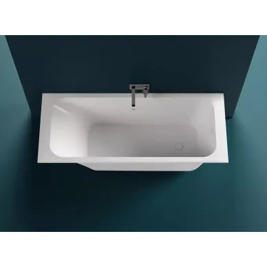 Ванна из литого мрамора Salini Orlando Kit (102111MRH) (170x70 см) (S-Sense) снаружи по RAL матовая 6