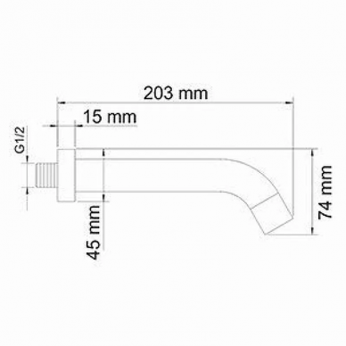 Душевая система Wasserkraft  Berkel (A174868 Thermo) хром 12