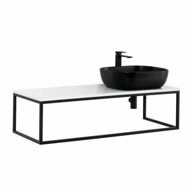 Столешница BelBagno (EK-120-AS-BL-R) 120 см, Bianco Lucido 7