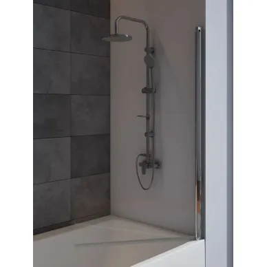 Шторка для ванны Teymi Solli (T00204) 85х140, прозрачное 6