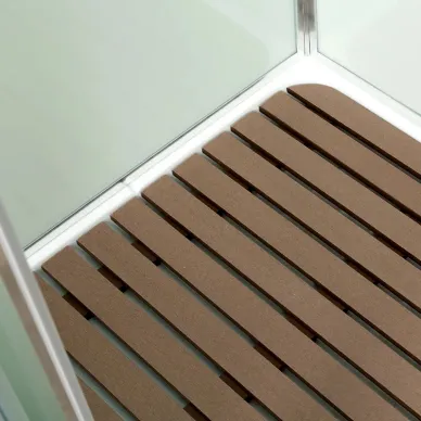 Душевая кабина DTO K K401SLED 100x100x220 см, с электрикой и LED подсветкой 8