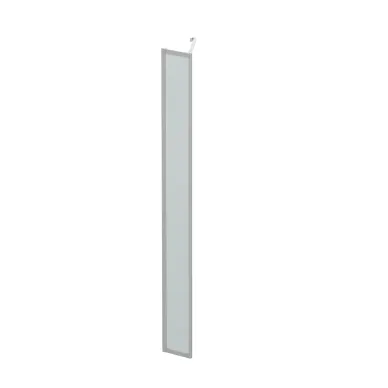 Душевой уголок BelBagno Luce LUCE-A-22-90+20-P-Cr 110x110 см, хром/рифленоестекло 4
