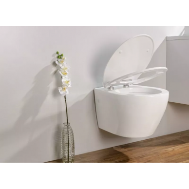 Чаша подвесного унитаза BelBagno Prospero (BB507B) безободковый 7