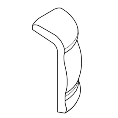 1042435 C-CAP FUMEE 6x3 0