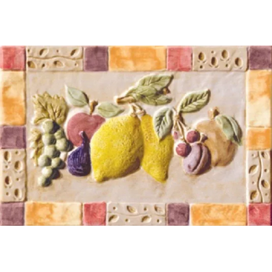 1007287 CALEIDOS FORMELLA FRUTTA 20x30 0