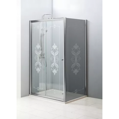 Боковая стенка Cezares Giubileo (GIUBILEO-100-FIX-CP-Cr-R) 100х195 см, правая 0
