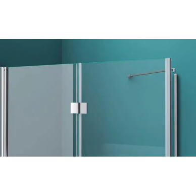 Душевой уголок BelBagno Albano (ALBANO-ASH-1-70/80-C-Cr) 70х80 см, профиль хром/стекло прозрачное 5