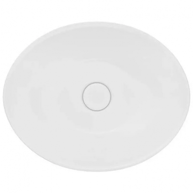 Раковина накладная Iddis Cloud (CLOWS06i27) 41 см, белая 5