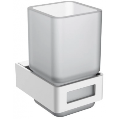 Стакан Boheme Q (10944-MW) настенный, белый матовый 0