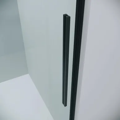 Душевой уголок Grossman Galaxy 140х70х195 см, стекло прозрачное/профиль чёрный матовый 5