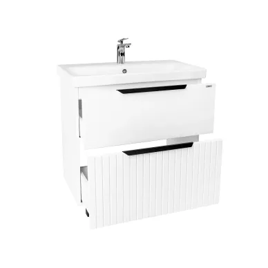 Тумба для ванной VIANT Сицилия MODUO 80 VSIC80MDBEL-T2Y белая 3