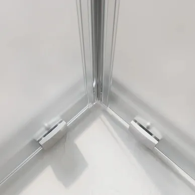 Душевой уголок BelBagno Luce LUCE-AH-2-100/80-P-Cr 100x80 см, хром/стекло рифленое 3