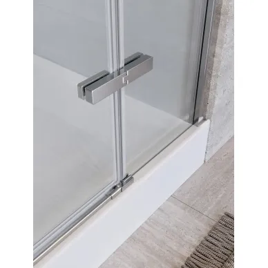 Душевая кабина BelBagno Uno UNO-CAB-A-1-90-C-Cr-Bi-TOP-L 90x90, левая 6