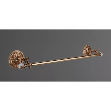 Полотенцедержатель Art&Max Barocco Crystal (AM-1781-Br-C) (36 см) бронза 0