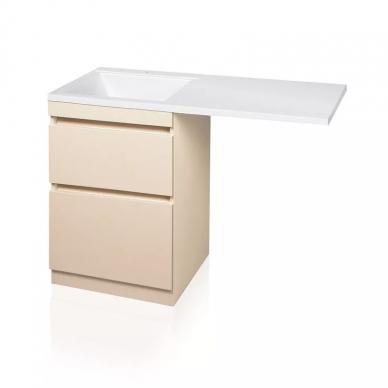 Тумба для ванной Style Line El Fante Даллас 120 (крем) (L) 5