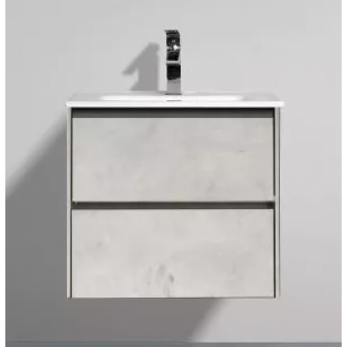 Тумба для ванной Belbagno Pietra (PIETRA-600-2C-SO-ST) Stucco Cemento Leggero 0