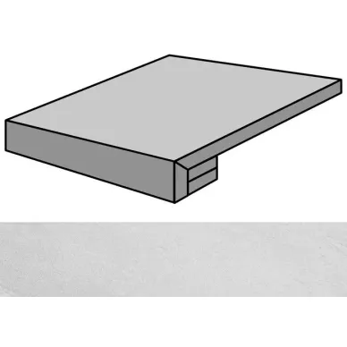 Materia White Lappato Gradone Rec 59.55x59.55 0