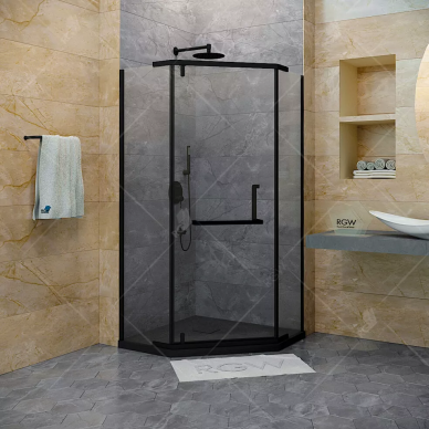 Душевой уголок RGW Hotel HO-081B (350608199-24) 90х90х195, стекло матовое-сатинат 1