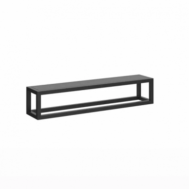 Полка металлическая Kerama Marazzi Plaza Next (PL.N.sh.55\BLK) (55 см), черная 0