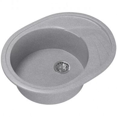 Мойка кухонная Mixline ML-GM17	(533159)	графит 2